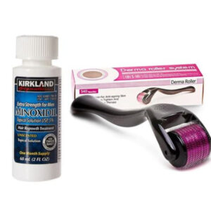 Pack Minoxidil 2 + Derma Roller